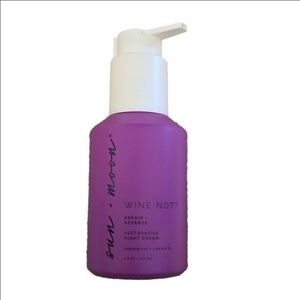 Sun and Moon Wine Not Restorative Night Cream NWT